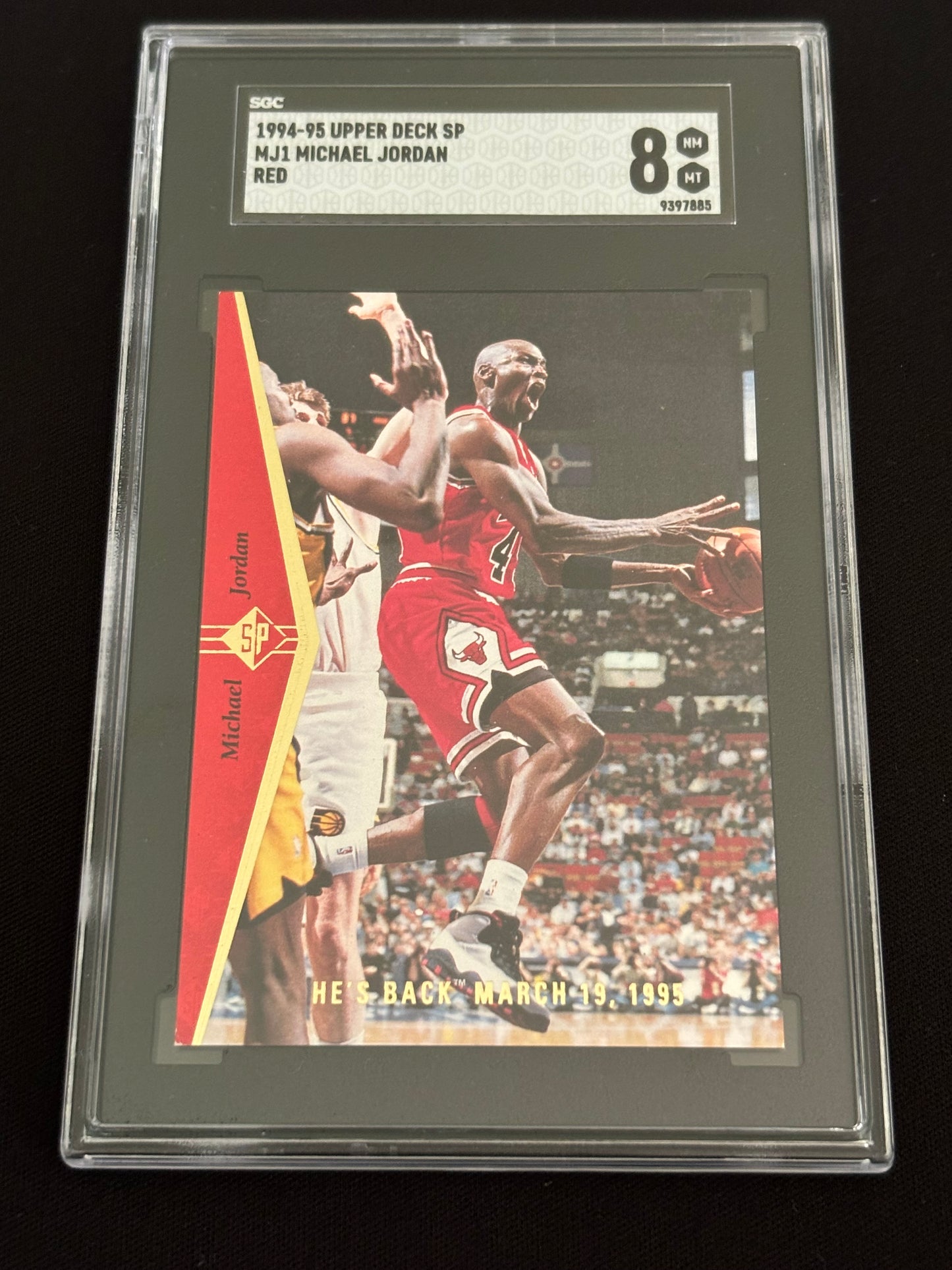 Michael Jordan Upper Deck (Red) MJ1