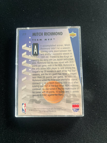 Mitch Richmond Upper Deck Team MVP Hologram #23