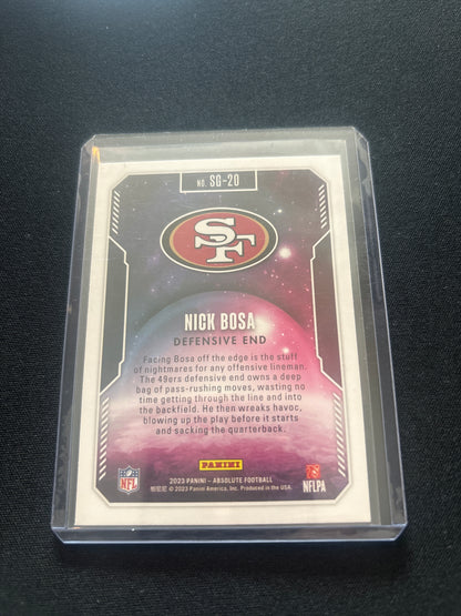 Nick Bosa Panini Absolute Star Gazing SG-20