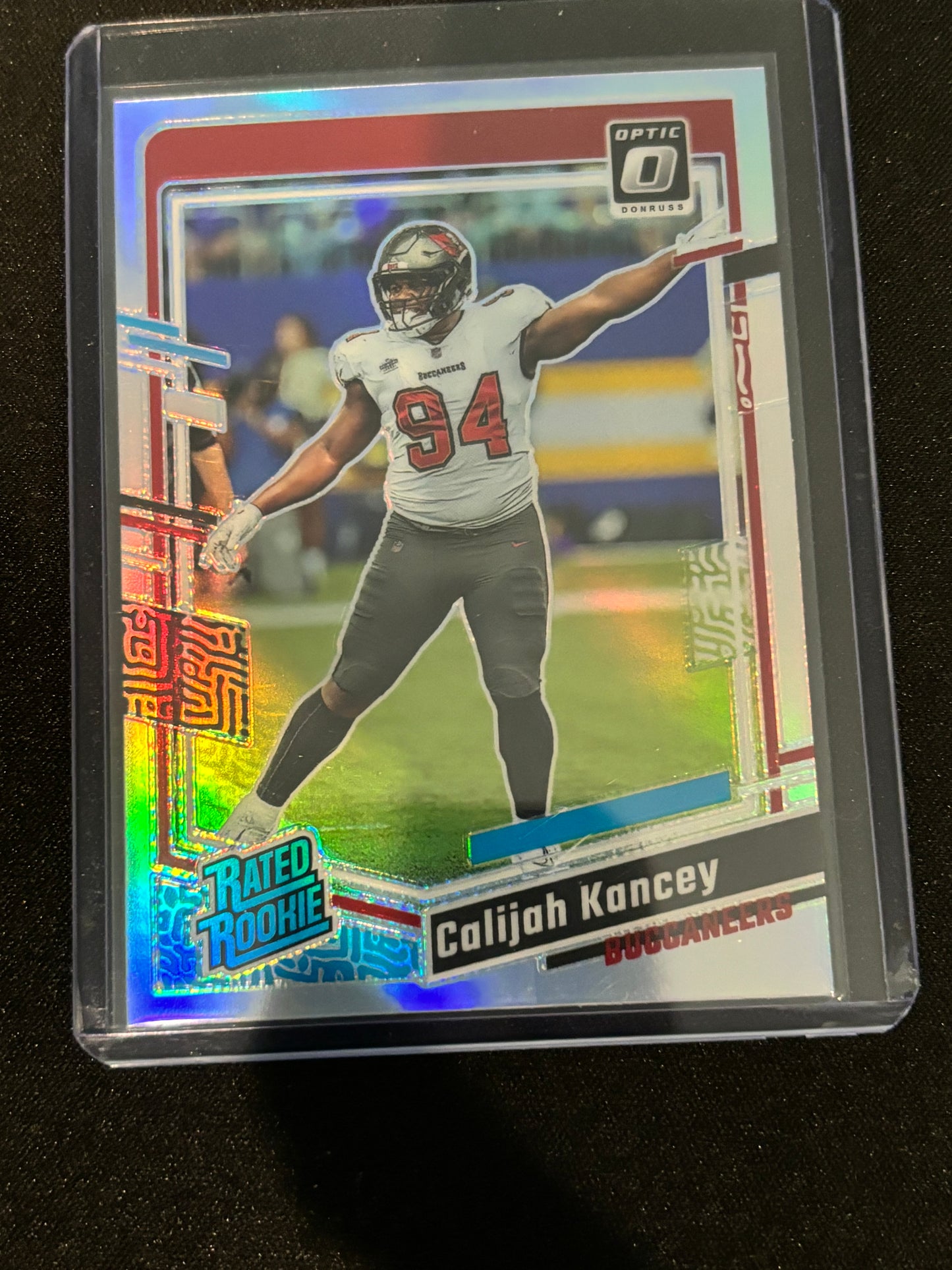 Calijah Kancey Donruss Optic Rookie (Silver) #295