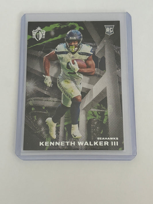 Kenneth Walker Panini Canvas Rookie GK-16