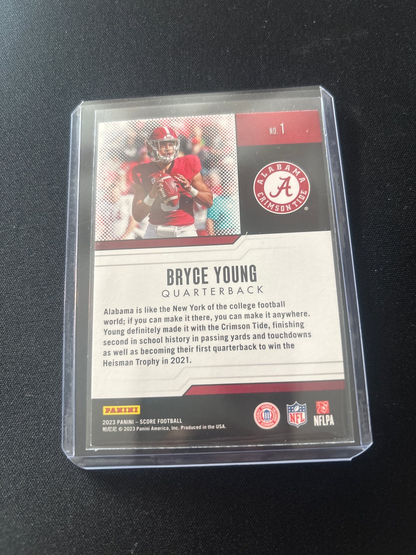 Bryce Young Score Protential Rookie #1