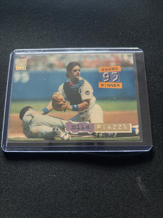 Mike Piazza Topps Stadium Club 93 Award Winner #140