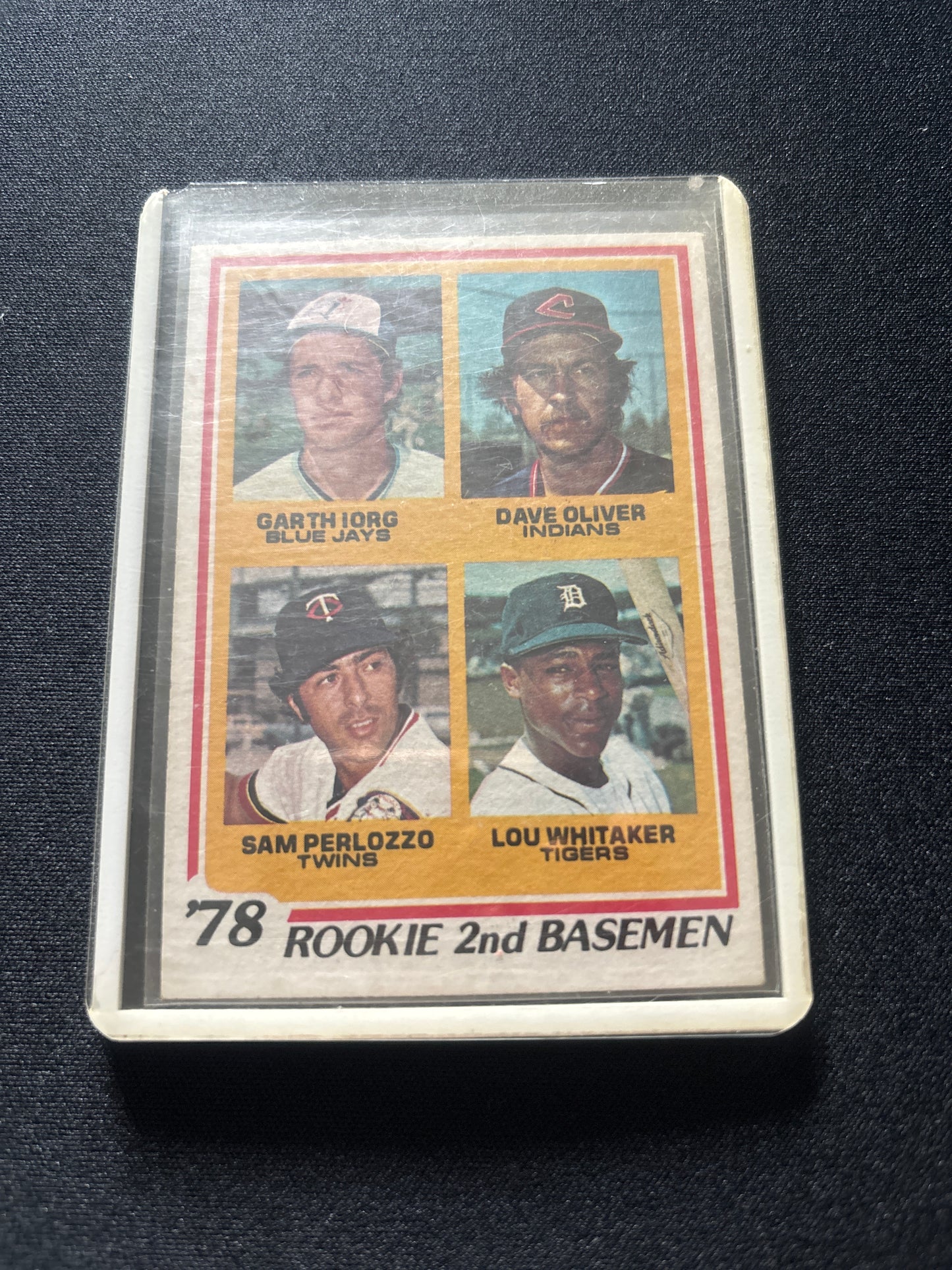 Topps 78 Rookie Second Basemen #704