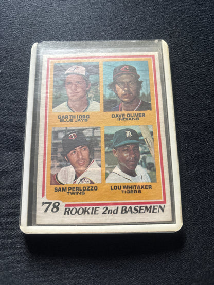 Topps 78 Rookie Second Basemen #704