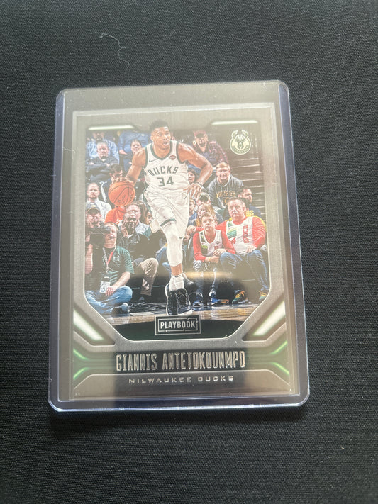 Giannis Antetokounmpo Panini Chronicles Playbook #178