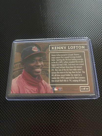 Kenny Lofton Fleer Ultra League Leader 2 of 10