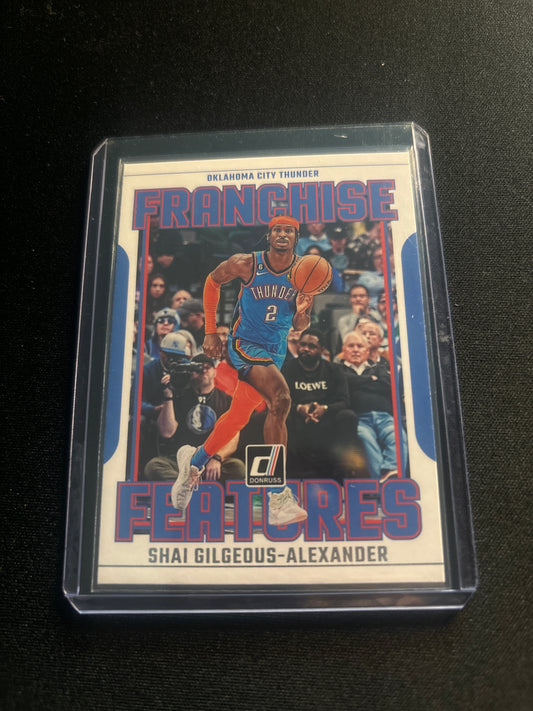 Shai Gilgeous-Alexander Donruss Franchise Feature #18