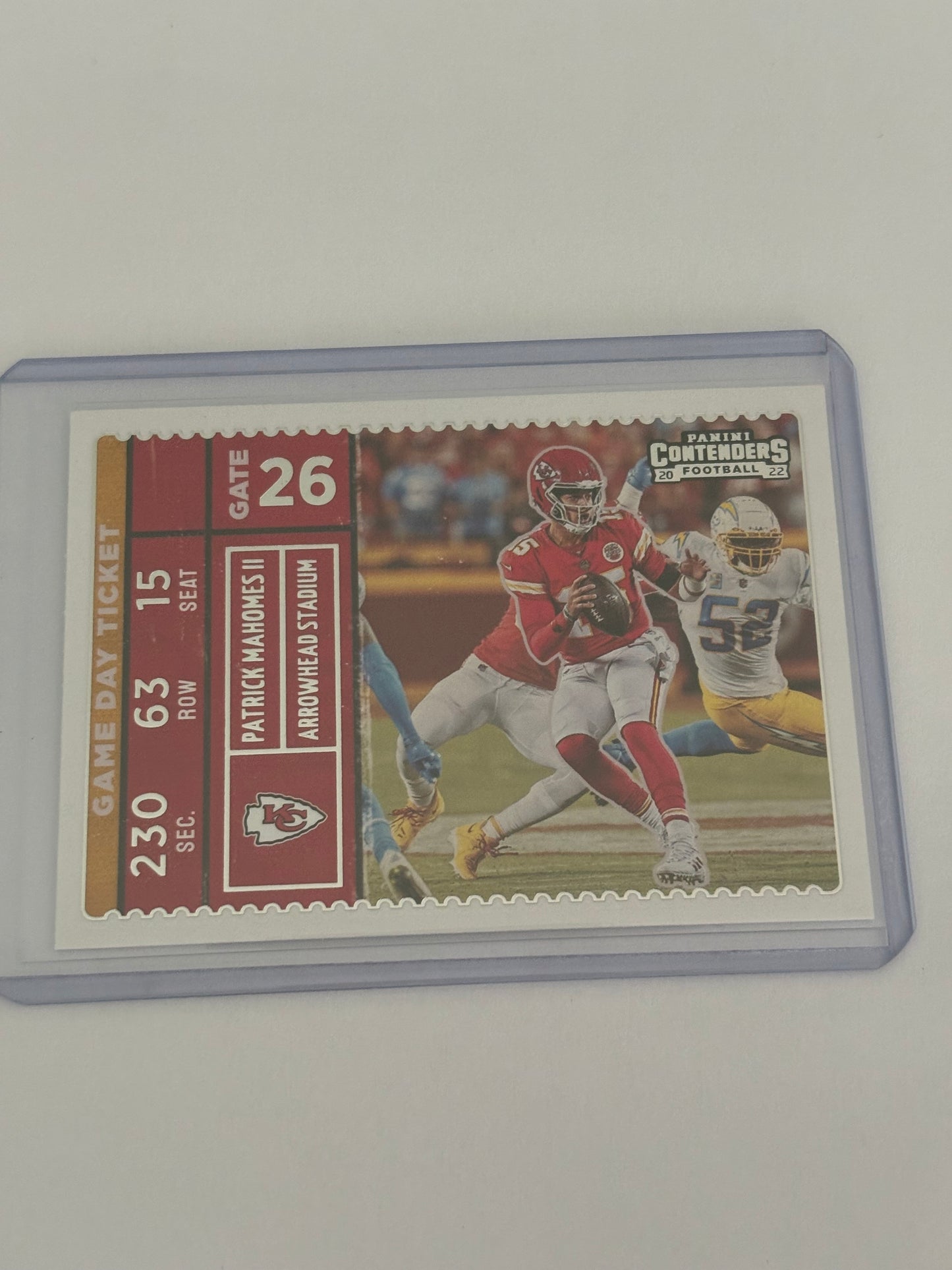 Patrick Mahomes Panini GDT-PMA