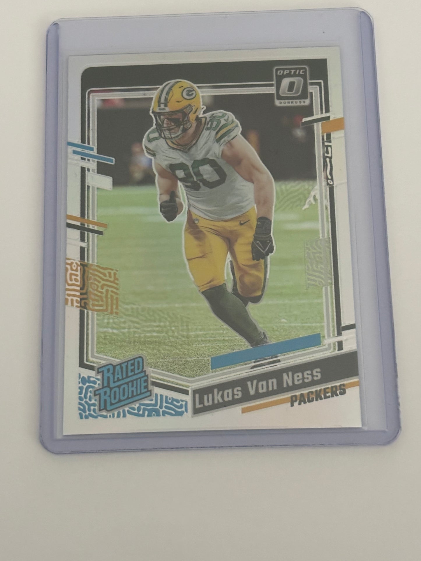 Lucas Van Ness Donruss Optic Rookie (Silver) #240