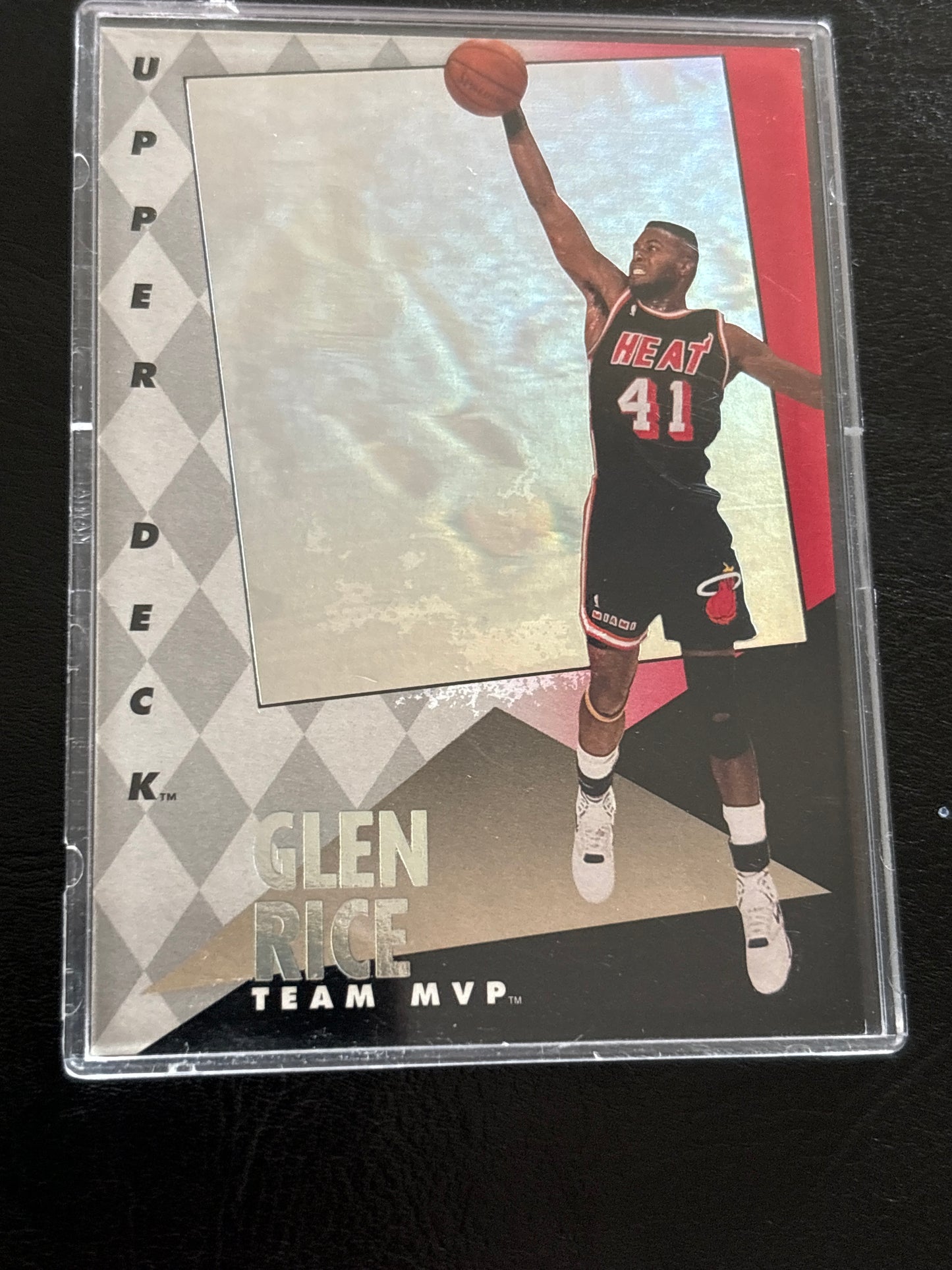 Glen Rice Upper Deck Team MVP Hologram #14