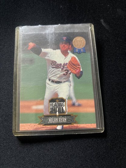 Nolan Ryan Leaf Set Heading for the Hall 1 of 10