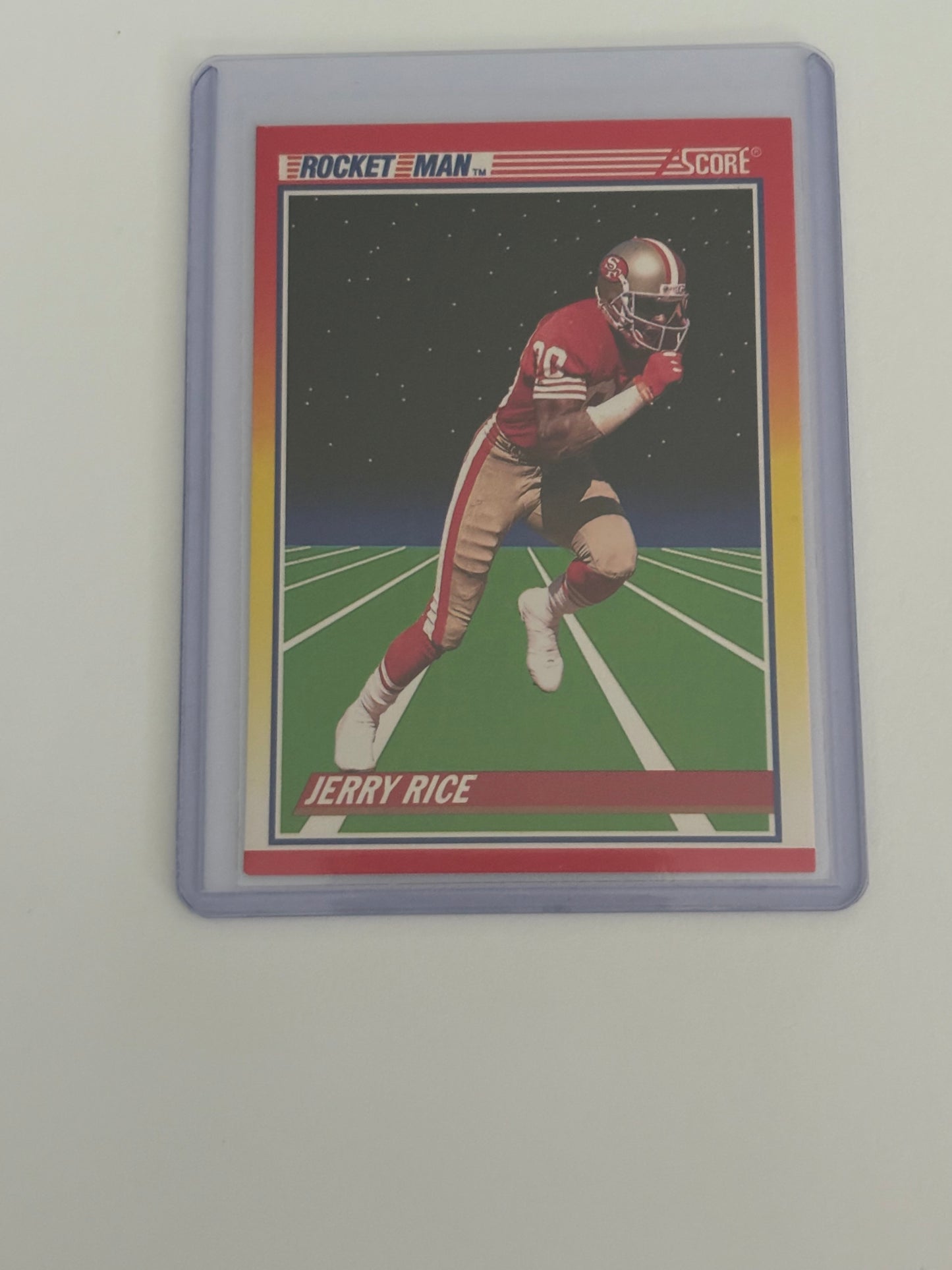 Jerry Rice Score Rocket Man #556