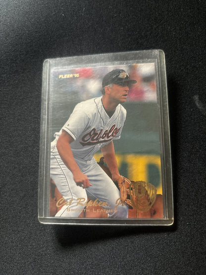 Cal Ripken 95 Fleer Smooth Leather 8 of 10