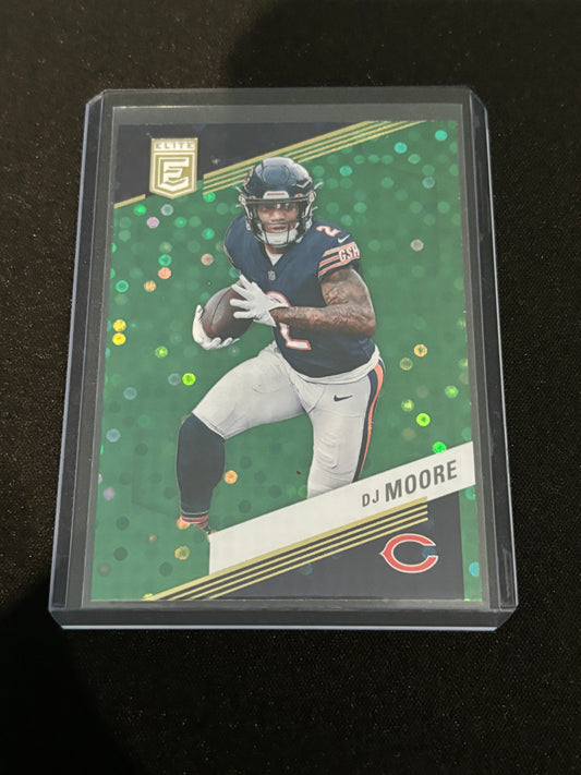 DJ Moore Panini (Green Sparkle) #35