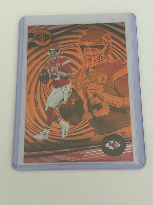 Patrick Mahomes Panini Illusions (Orange) #52