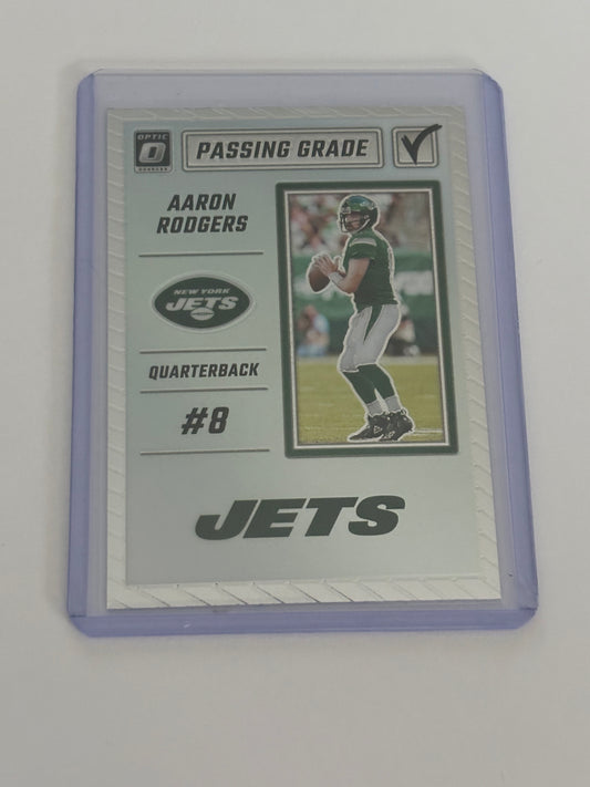 Aaron Rodgers Donruss Optic Passing Grade PG-AR