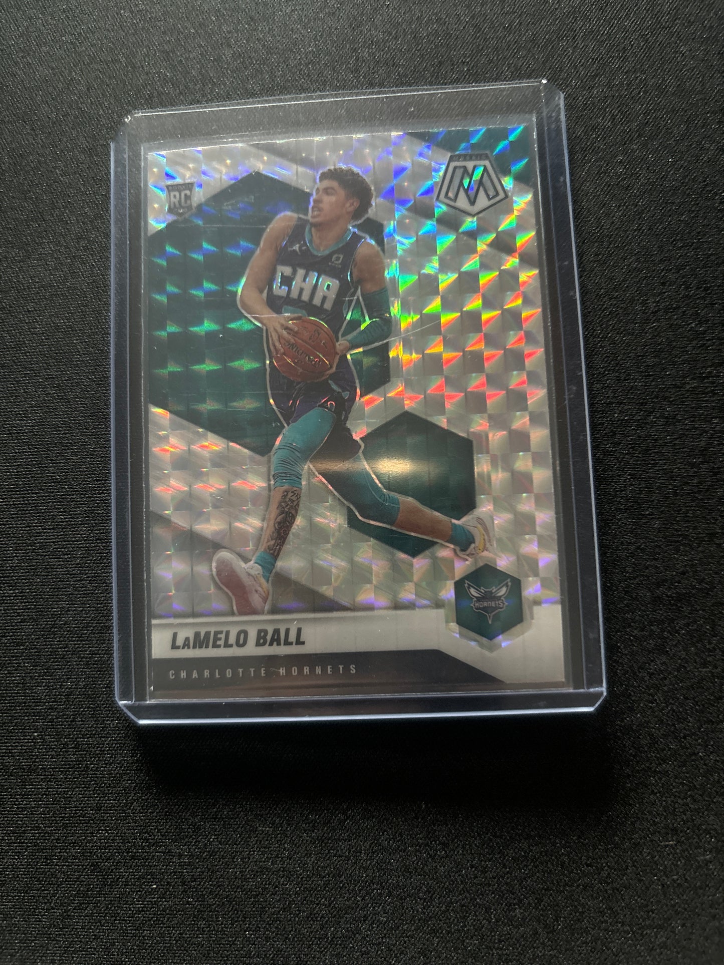 LaMelo Ball Panini Mosaic Rookie #202 (Mosaic)