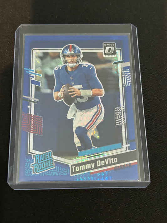 Tommy DeVito Donruss Optic (Blue Hyper) #280