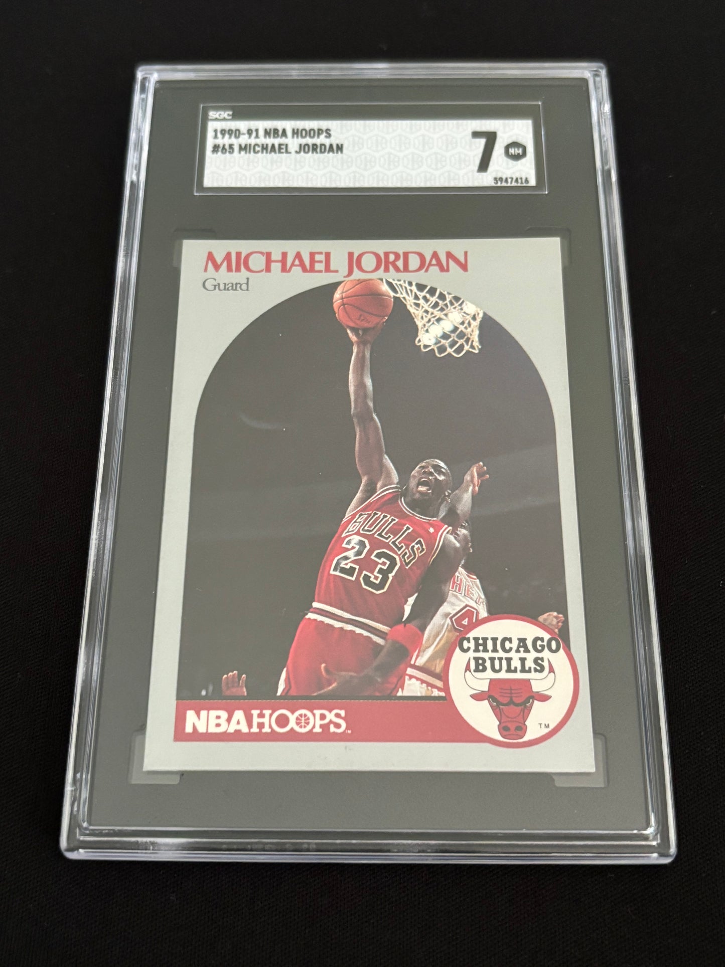 Michael Jordan 1990 NBA Hoops #65