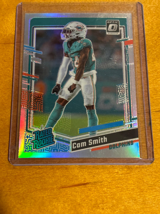 Cam Smith Donruss Optic Rookie (Silver) #268