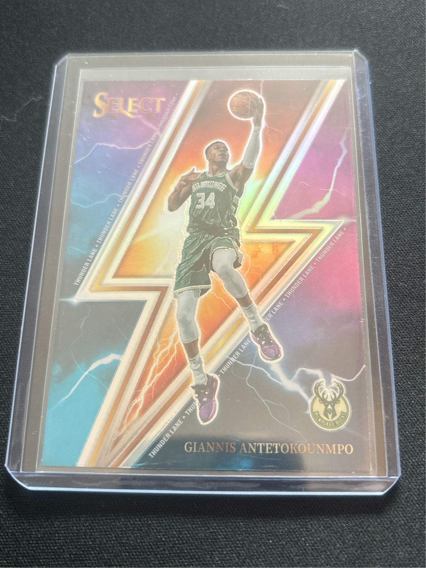 Giannis Antetokounmpo Panini Select Thunder Lane #4