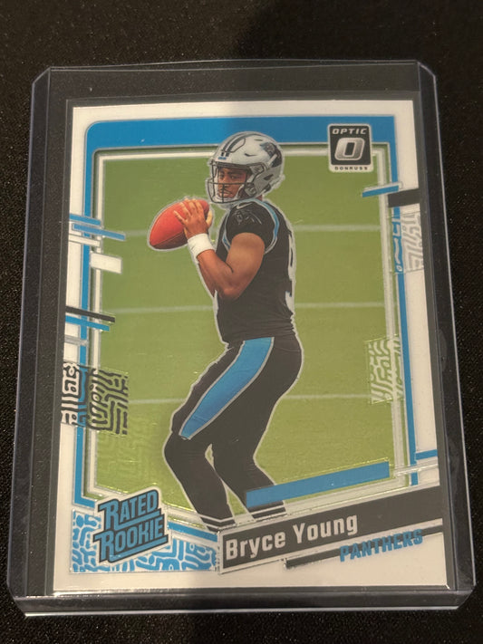 Bryce Young Donruss Optic Rookie #213