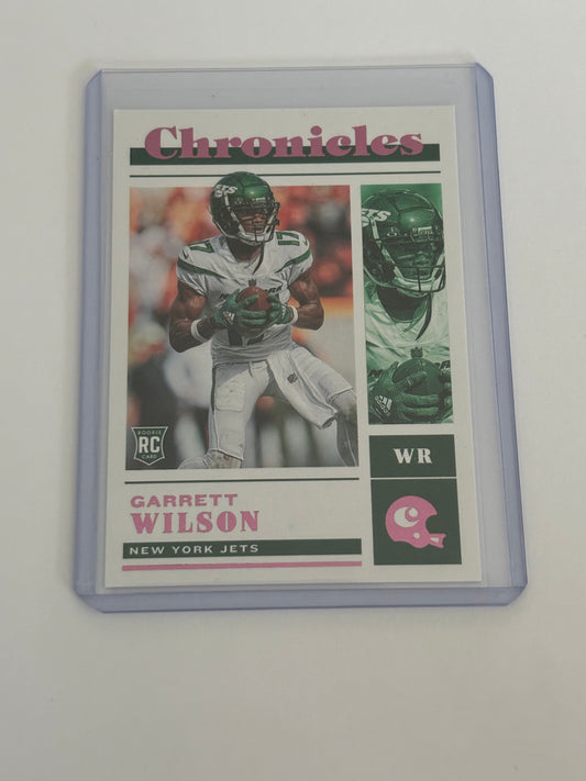 Garrett Wilson Panini Chronicles Rookie (Pink) #43