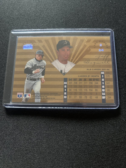 Jeff Bagwell Leaf Limited Gold 2 of 24