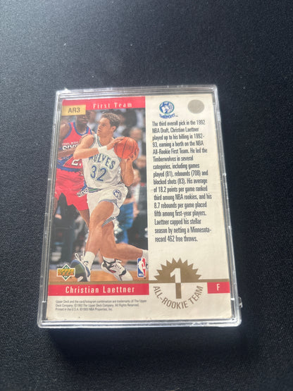 Christian Laettner Upper Deck All-Rookie Team AR3