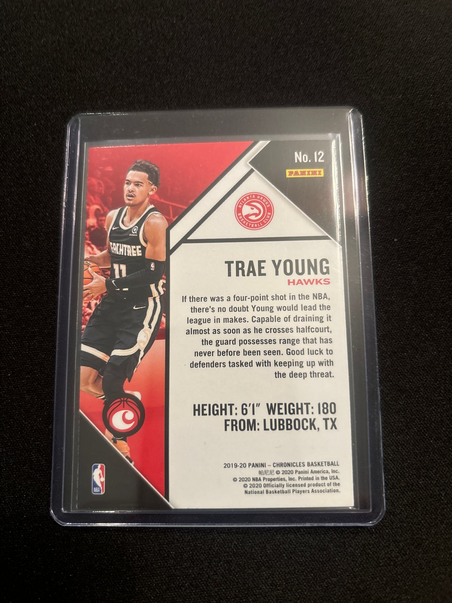 Trae Young Panini Chronicles #12 (Green)