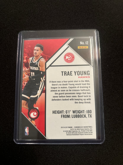 Trae Young Panini Chronicles #12 (Green)