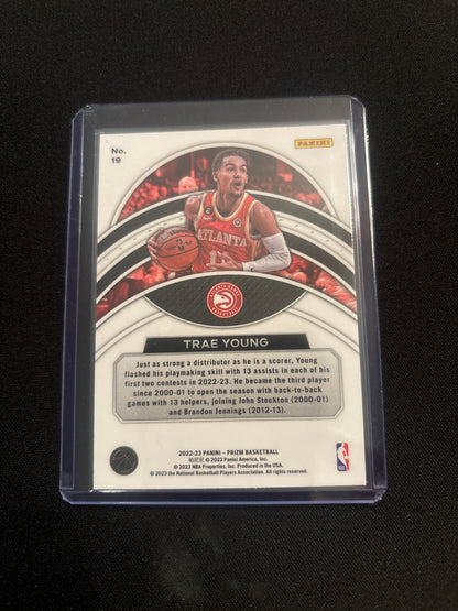 Trae Young Panini Prizm Dominance #19