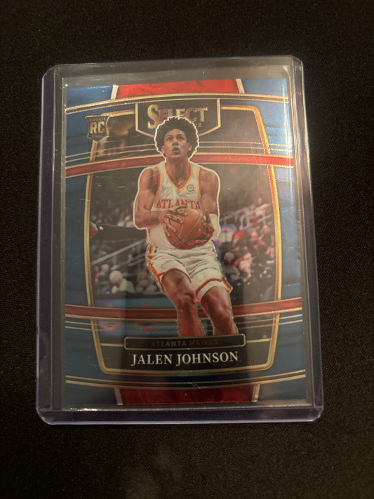 Jalen Johnson Panini Select Rookie #17