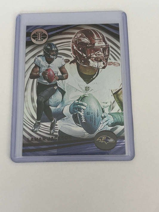 Lamar Jackson Panini Illusions #8