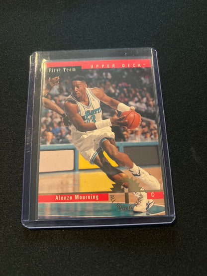 Alonzo Mourning Upper Deck All-Rookie Team AR2