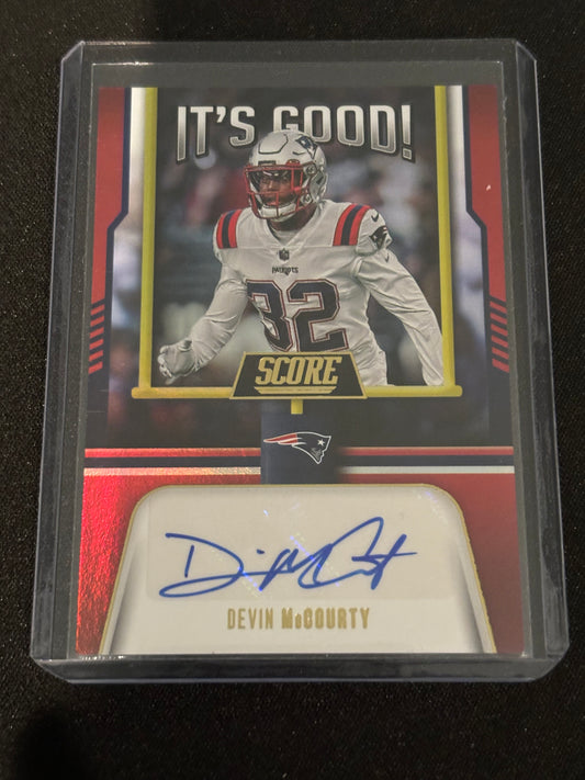 Devin McCourty Score Signature IG-DMC