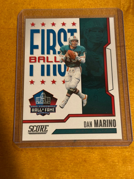 Dan Marino Score First Ballot #10