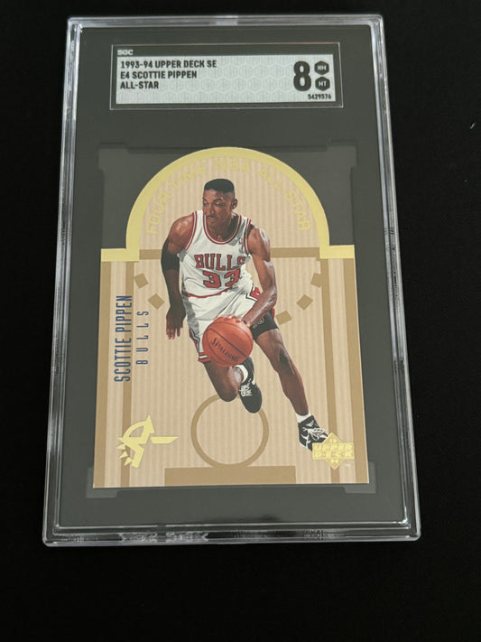 Scottie Pippen Upper Deck Four Time All-Star E4