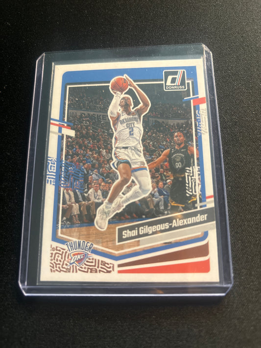 Shai Gilgeous-Alexander Donruss #40