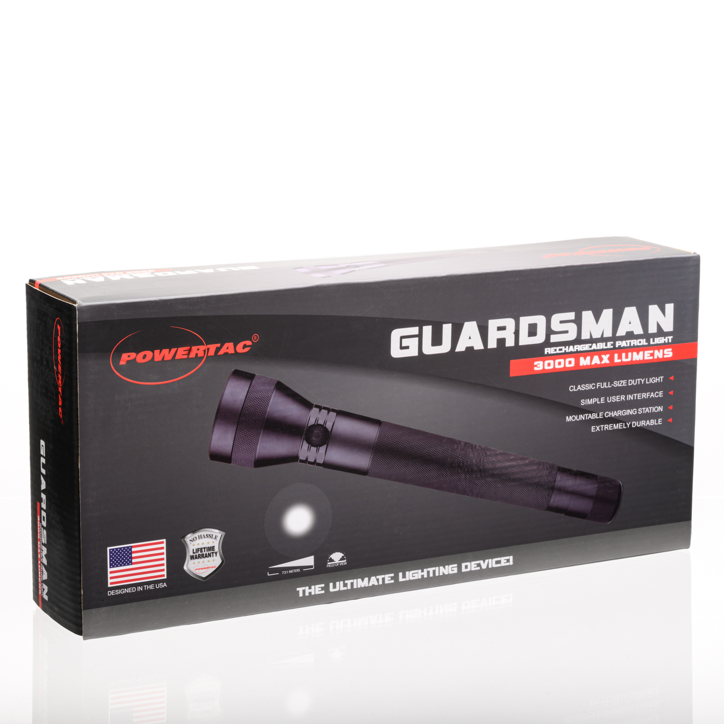 Guardsman - 3,000 Lumen Patrol Flashlight