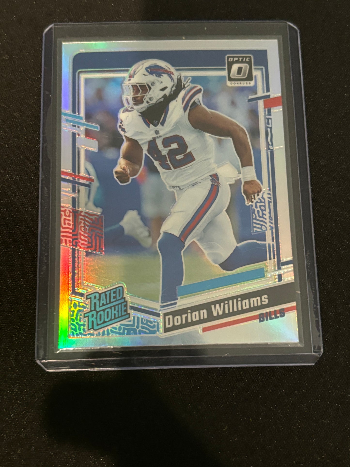 Dorian Williams Donruss Optic Rookie (Silver) #212