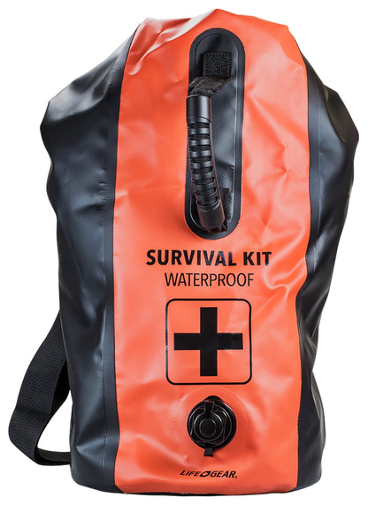 Life Gear 2 Person 72 Hour Survival Kit and Dry Bag