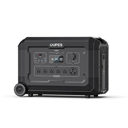 [USA Direct] OUPES Mega 5 Portable Power Station 4000W 5040Wh Solar Generator Solar Battery Station Emergency Home Backup Outdoor Camping Rv/Van