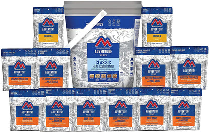 Classic Bucket | Freeze Dried Backpacking & Camping Food | 24 Servings (0081635A)