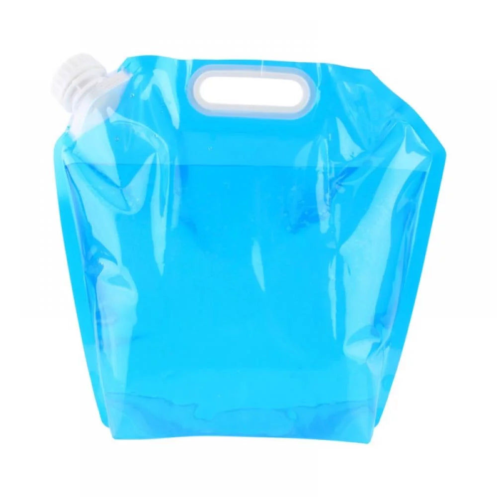 Water Bags Storage 5L/1.3 Gallon Collapsible Water Container Foldable Portable for Camping, Hiking, Picnic, Travel, BBQ