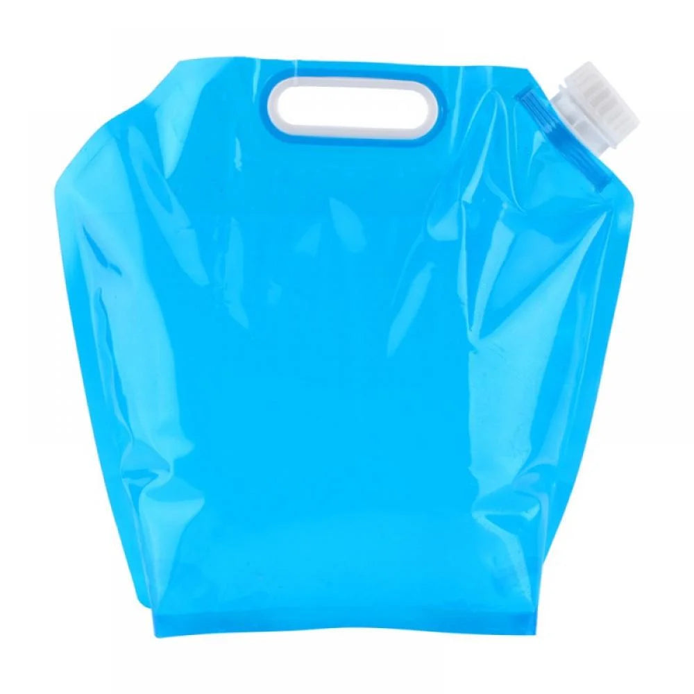 Water Bags Storage 5L/1.3 Gallon Collapsible Water Container Foldable Portable for Camping, Hiking, Picnic, Travel, BBQ